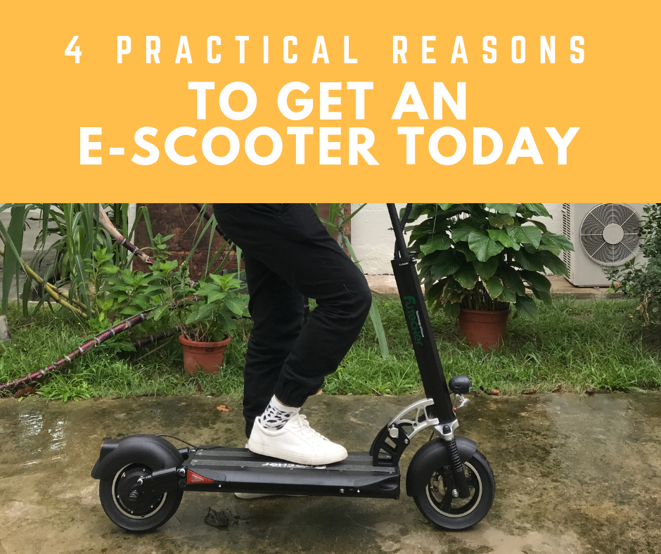 4 Practical Reasons To Get An Electric Scooter TODAY!