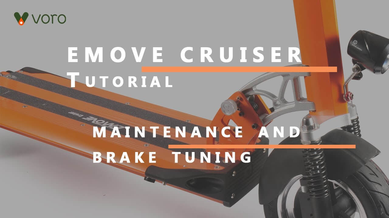 EMOVE Cruiser Brake Tuning and Maintenance Guide
