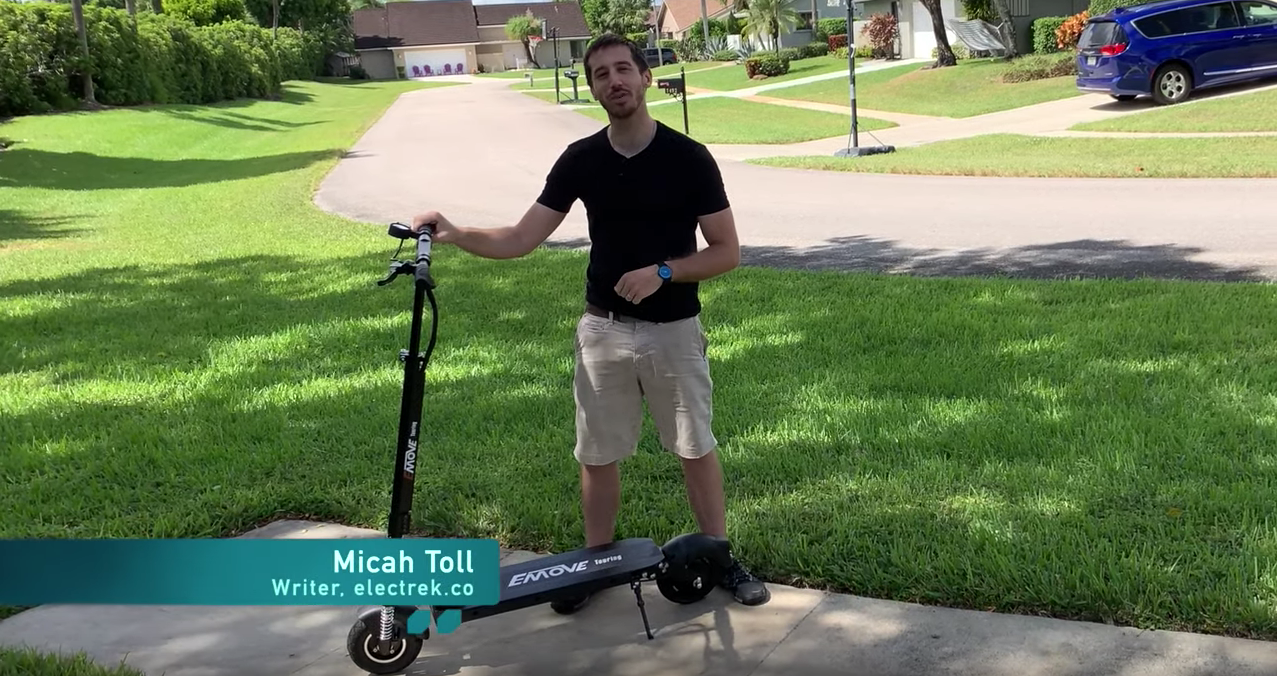 EMOVE Touring Electric Scooter Review by Electrek