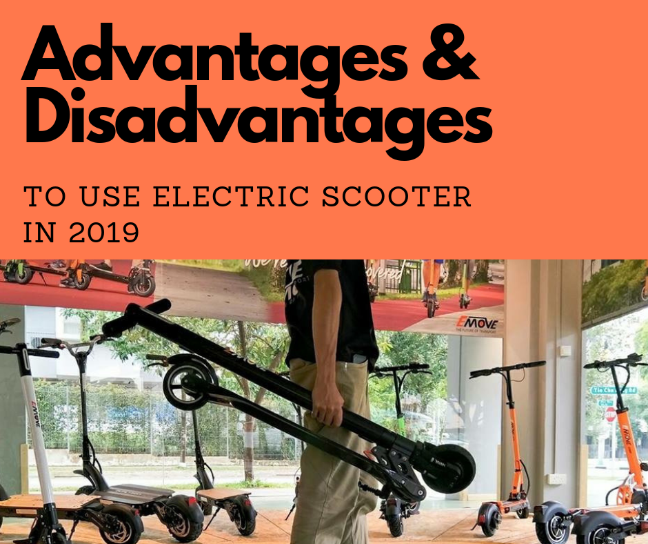 Advantages and Disadvantages of Using Electric Scooters