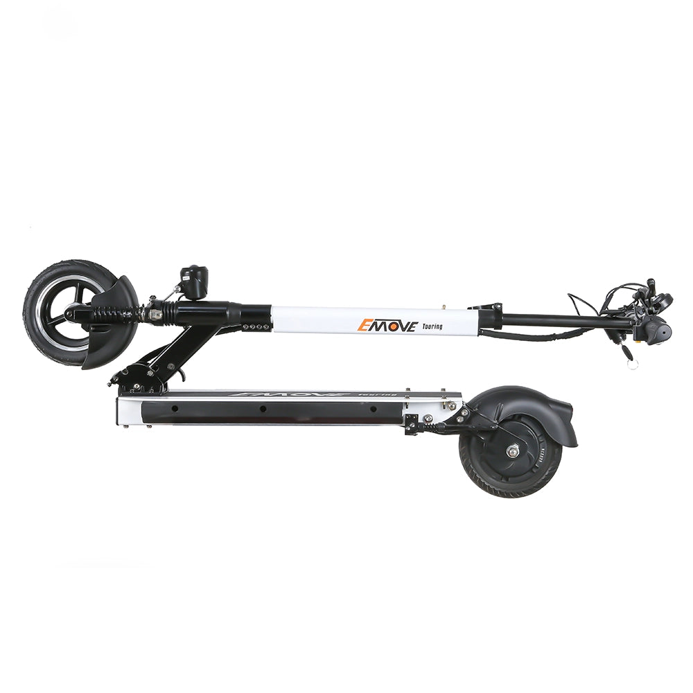 EMOVE Touring Portable and Foldable Electric Scooter folded view