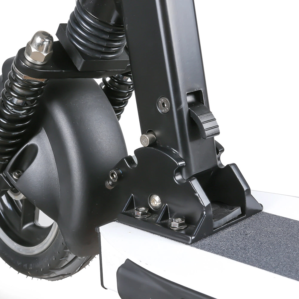 EMOVE Touring Portable and Foldable Electric Scooter folding mechanism view