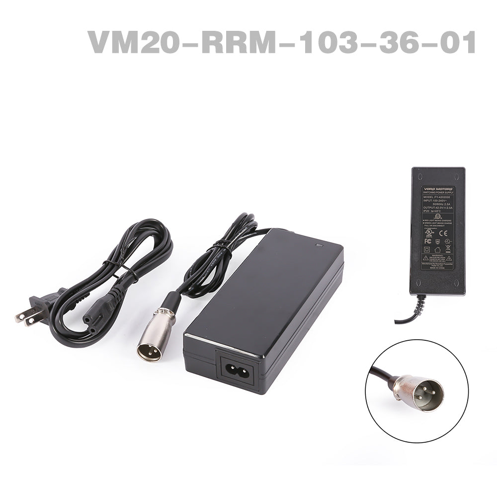 36V 2A Electric Scooter Charger - XLR Connector - EMOVE Roadrunner SE