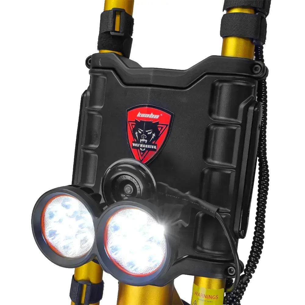 Kaabo Wolf King GTR Electric Scooter - Headlights