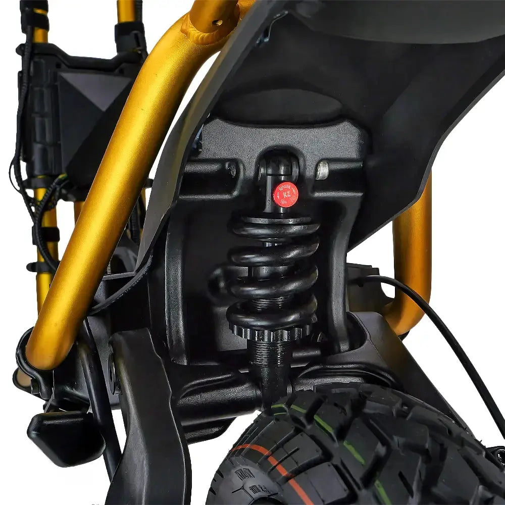 Kaabo Wolf King GTR Electric Scooter - Rear Suspension