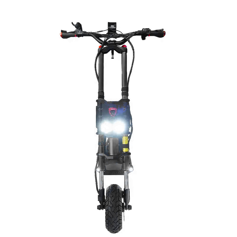 Kaabo Wolf King GTR Electric Scooter - Black Front