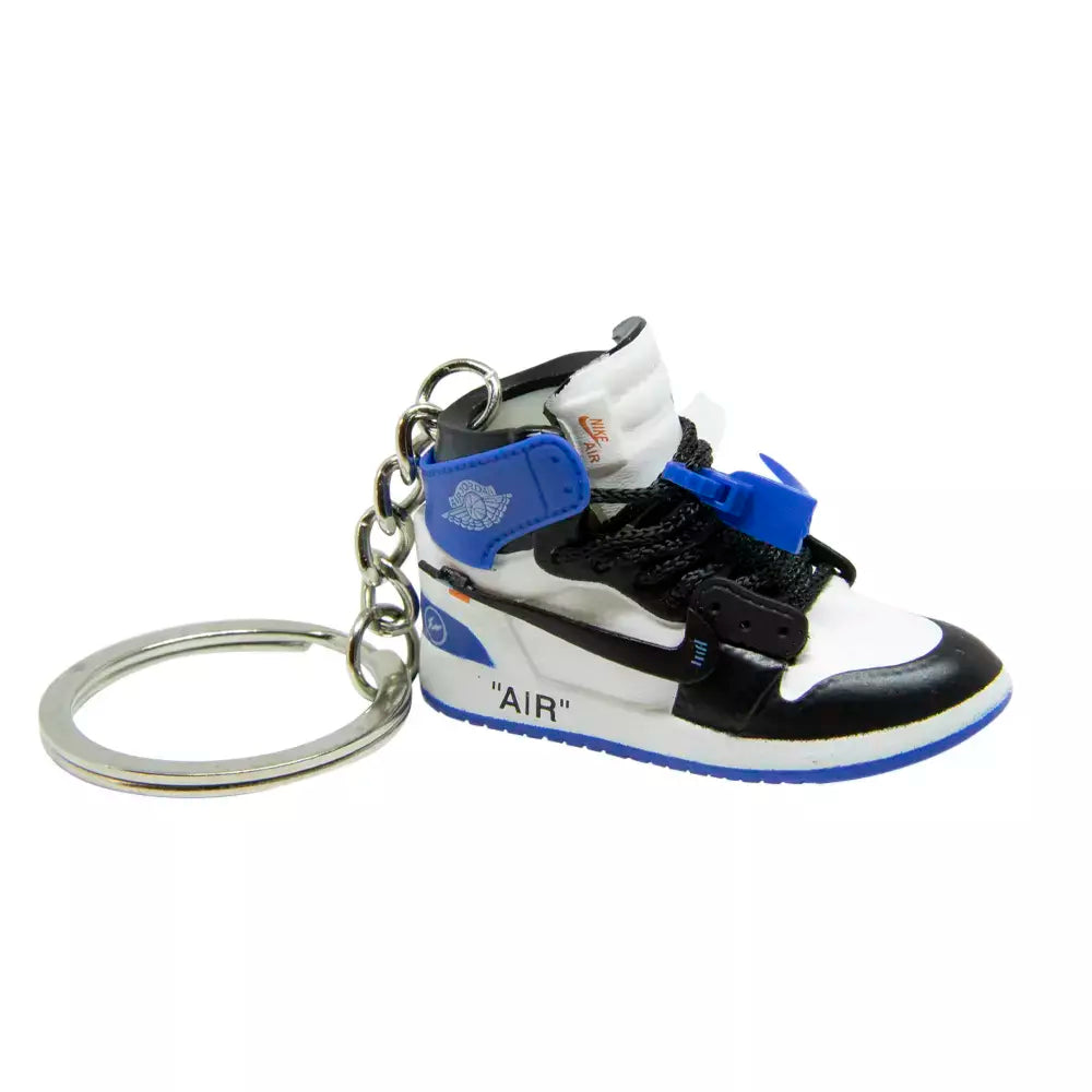 Blue Jordan Keychain Outside View