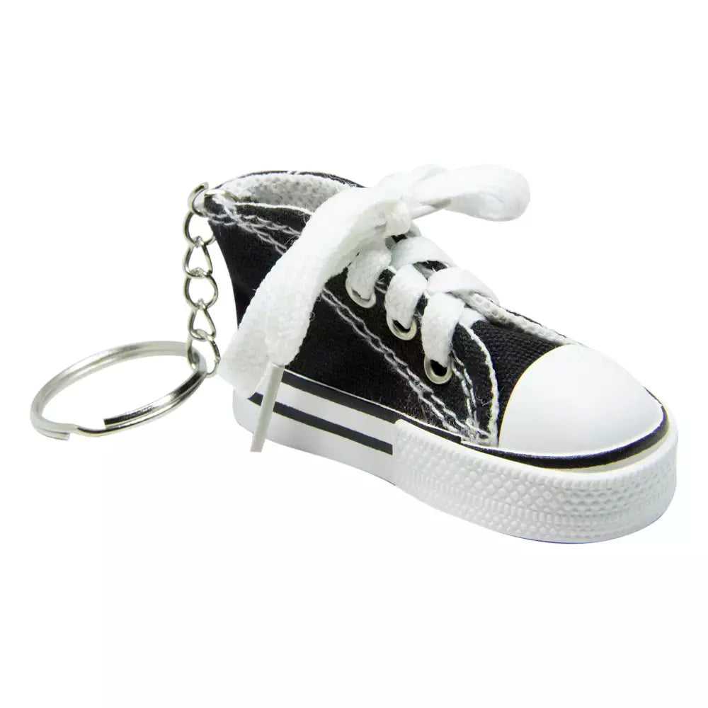 Black Converse Keychain Outside View