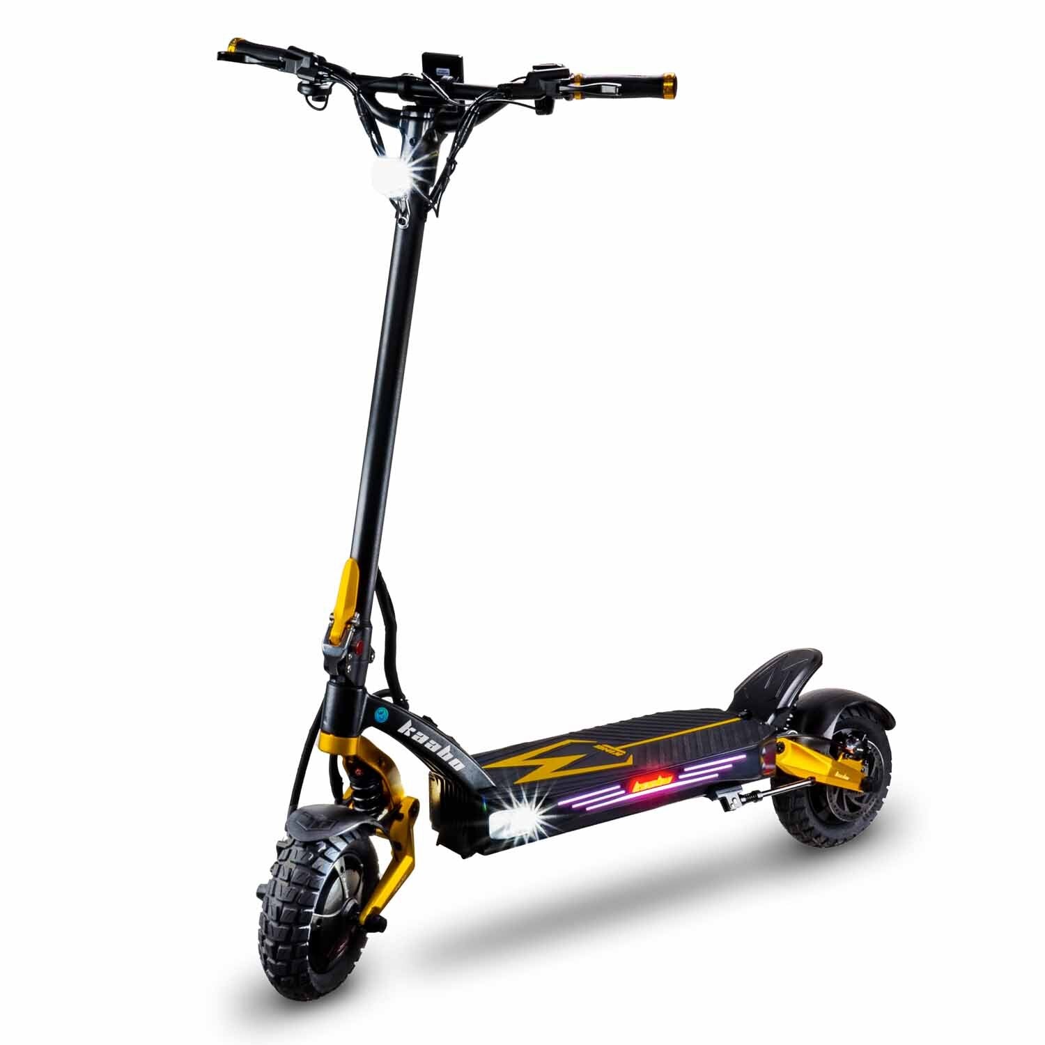 Best Kaabo Electric Scooters - Mantis King GT Gold kaabo scooter - electric scooters for adults
