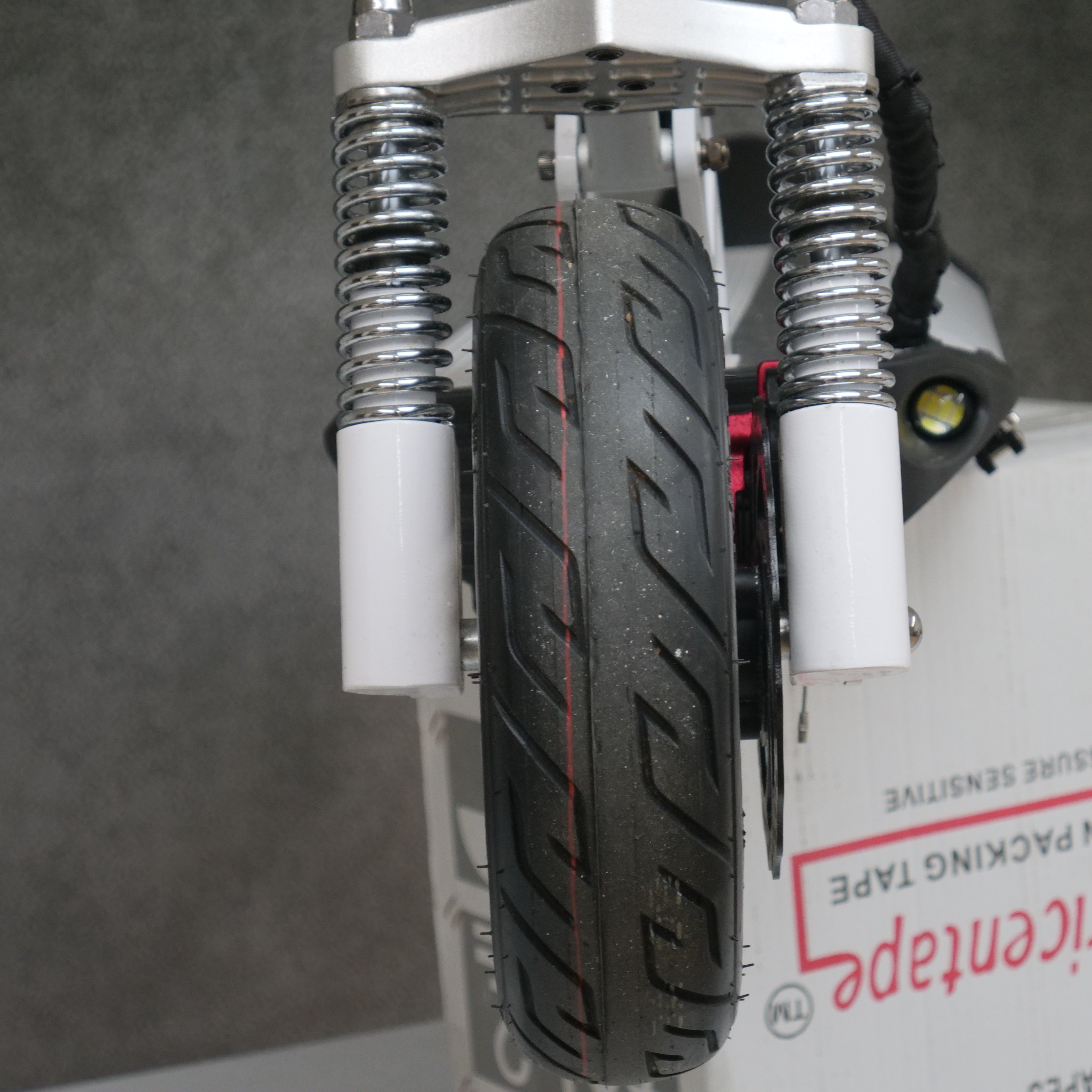 Front Wheel Axle with Nuts