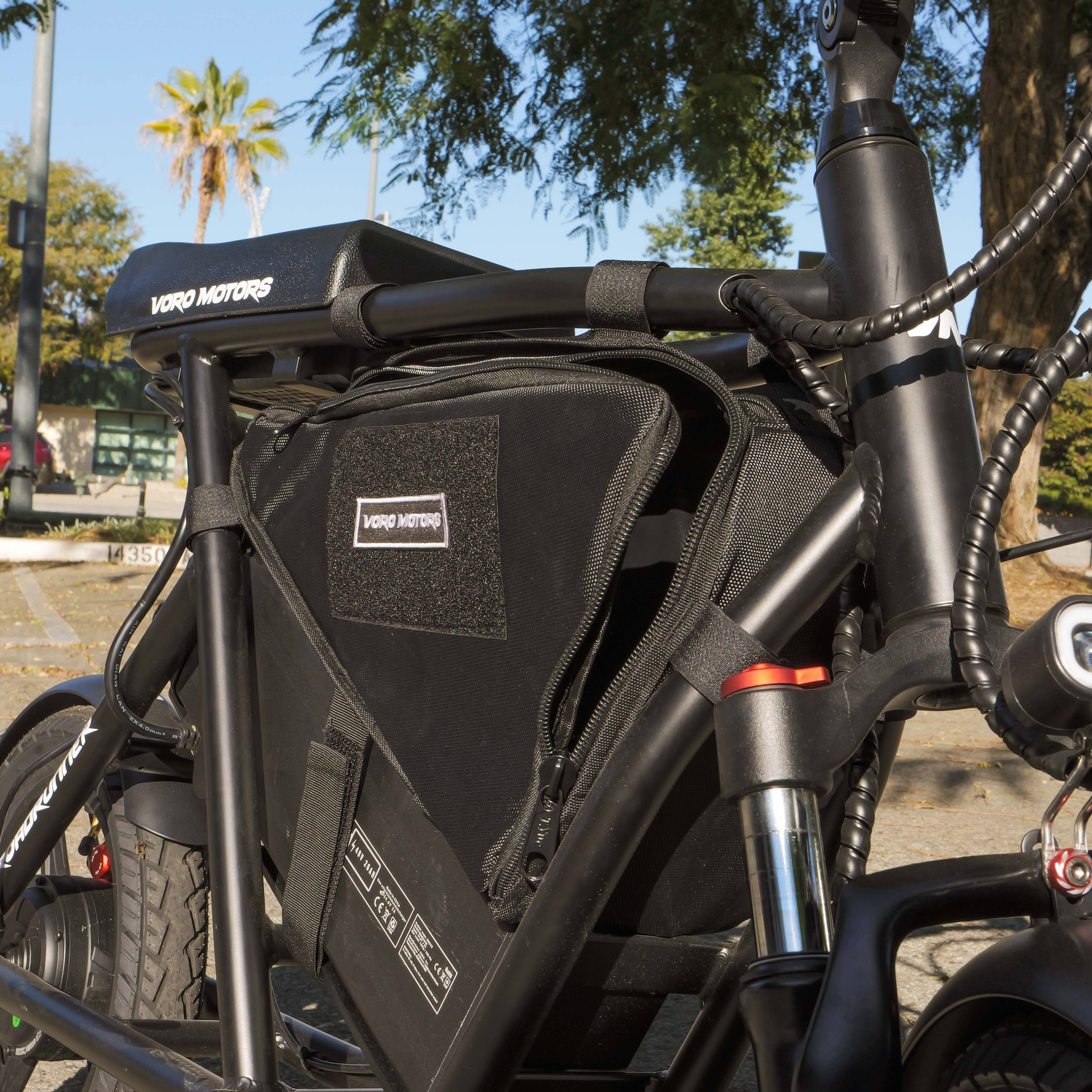 Center Pizza Bag On Roadrunner Open