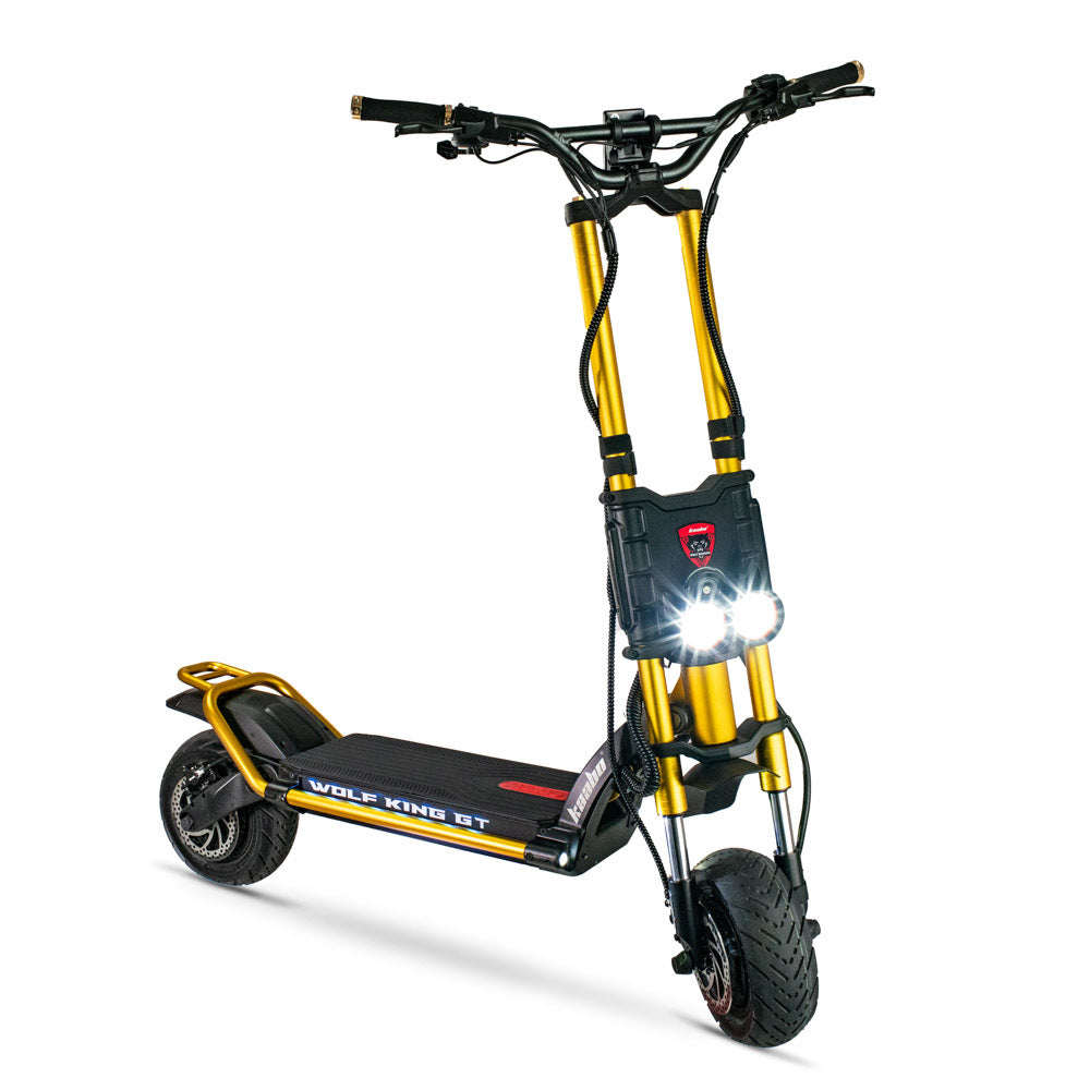 Gold Wolf King GT electric scooter