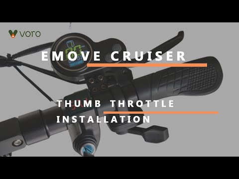 Thumb Throttle with LCD Display Bundle