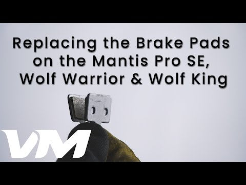 How to change brake pads on kaabo wolf e-scooters