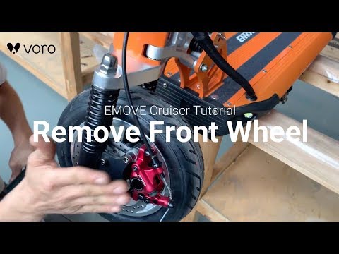 Front Wheel Set for the new EMOVE Cruiser (With Wheel Hub)
